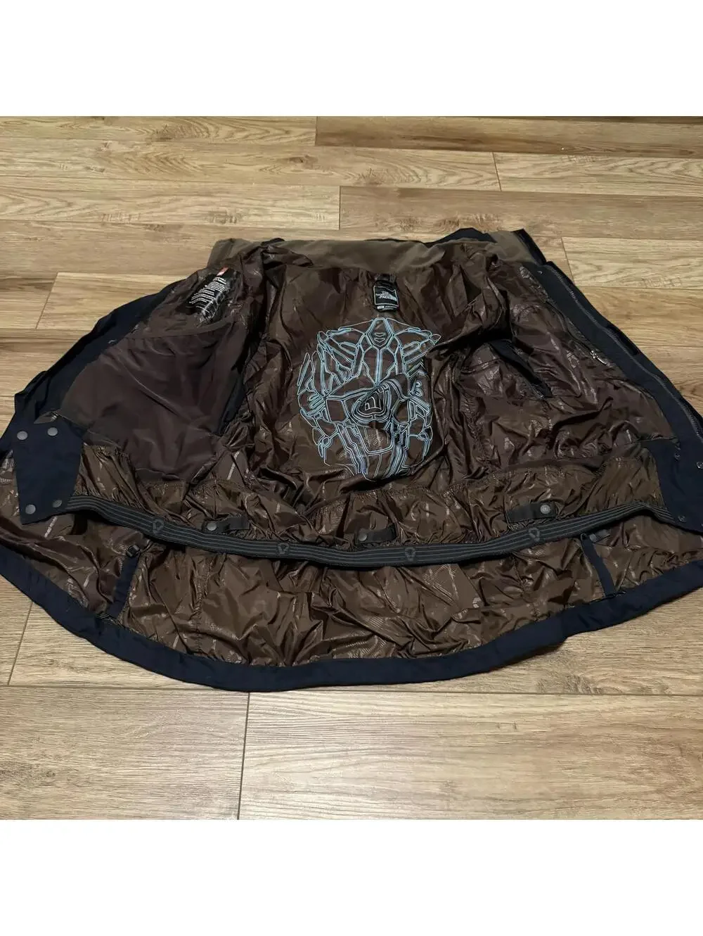 The North Face HyVent RECCO Men's Large Black Ski Jacket